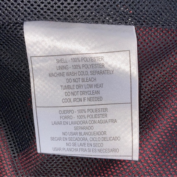 NFL Field Reebok Arizona Cardinals Football League Red & Black Full Zip Jacket 🏈 - Picture 13 of 15